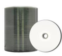 Mediapro Professional Blanc Jet d'encre hub Printable CD-R - Lot de 100