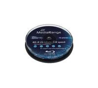 MediaRange - 10 x BD-R - 25 Go 6x - spindle