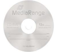 MediaRange – CD-RW réinscriptibles MR235 – 700 Mo (80 min) 12x – Lot de 10 spindle