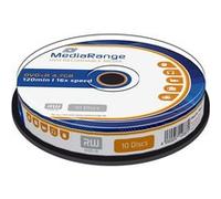 MediaRange DVD+R MR453 4,7 Go 16x Cake Box - Lot de 10