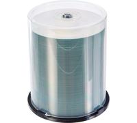 MediaRange - 100 x CD-R - 700 Mo (80 min) 52x - surface imprimable par jet d'encre, noyau intérieur imprimable - spindle