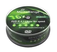 MediaRange - 25 x DVD-R - 4.7 Go (120 minutes) 16x - spindle