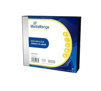 MediaRange 4.7 GB, DVD + RW, 5 Pack - DVD + RW Vierges (DVD + RW, 5 Pack, DVD + RW, Caisse de CD)