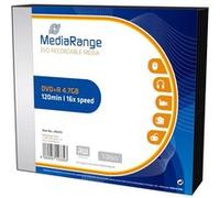 MediaRange - 5 x DVD+R - 4.7 Go (120 minutes) 16x - boîtier CD étroit G