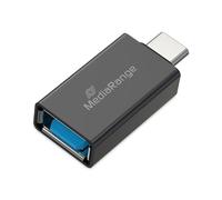 MediaRange Adaptateur Universel USB-A vers USB Type-C® Noir