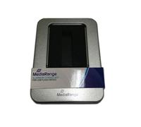MediaRange Aluminium-Box Aufbewahrung von USB Sticks silber