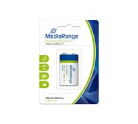 MediaRange Batterie wiederaufl. NiMH-Akku E-Block/6HR61/HR22