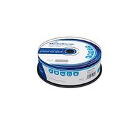 MediaRange BD-R Double Layer 50 Go Vitesse d'écriture 6 Fois 6 Fois | Lot de 25 boîtes à gâteau - 50 Go - 6 vitesses d'écriture - Pour vidéo HD et données