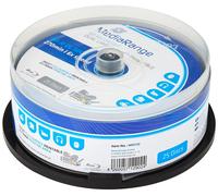 MediaRange BD-R Dual Layer 50GB 6x Write Speed, Full Surface Printable, Cake Box