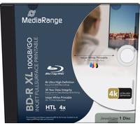 MediaRange BD-R XL 100GB 4x disque imprimable en Jewelcase