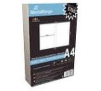 MediaRange - Blanc mat - 272 x 183 mm 50 feuille(s) inserts pour boîtiers DVD G