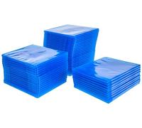 MediaRange BOX39-50 étui disque optique Boîtier Blu-ray 1 disques Bleu, Transparent, Étui de protection