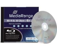 MediaRange Bluray 50GB 1pcs BD-R JewelCase 6x Double Layer