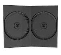 MediaRange - Boîtier pour DVD vidéo - capacité : 2 CD/DVD - noir (pack de 50)