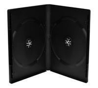 MediaRange BOX12 étui disque optique Boîtier DVD 2 disques Noir