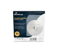 MediaRange Plastiktasche 1 Disc mit Lasche klebe Rücks. 50pc