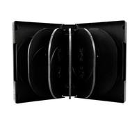 MediaRange BOX18 étui disque optique Boîtier DVD 12 disques Noir