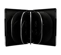 MediaRange BOX18 Lot de 10 boîtiers DVD Blanc 39 mm