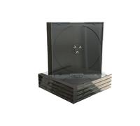 MEDIARANGE BOX22 - Boîte à bijoux - 1 disques - noir - transparent - plastique - 120 mm - 140 mm