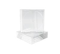 MediaRange BOX24 MediaRange Pochette vide CD pour 1 Dics 10.4mm tray transparent