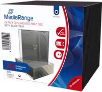 MediaRange BOX32-25 25 MediaRange 1er CD-/DVD-Hüllen Slimcases schwarz