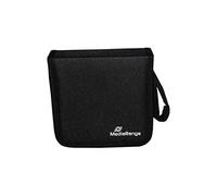 MediaRange BOX50 Étui avec portefeuille 24disques Noir étui disque optique - Étuis disques optiques (Étui avec portefeuille, 24 disques, Noir, Nylon, 120 mm, 164 mm)