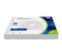 MediaRange BOX60 étui disque optique Housse 2 disques Blanc