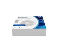 MediaRange BOX62 - Lot de 100 Housses Papier Blanches pour 1 Disque Optique 120mm - Dimensions Emballage 125x125x60mm - Conforme RoHS