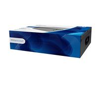 MediaRange BOX78 Caisse rigide 1000disques Argent étui disque optique - Étuis disques optiques (Caisse rigide, 1000 disques, Argent, Toison, Plastique, Bois, 120 mm, Aluminium)