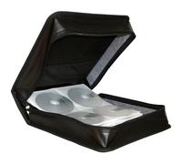 MediaRange BOX94 étui disque optique Étui avec portefeuille 300 disques Noir