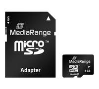 MediaRange Carte mémoire microSDHC 8 Go Classe 10