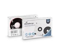 MediaRange Cassette audio professionnelle C-90 I 90 min Type 1 Bias normal Transparente