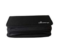 MediaRange CD/DVD Storage Media Case 96pcs, Nylon, Black, BOX55 (96pcs, Nylon, Black)