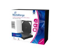 MediaRange CD Leerbox 5pcs Double JewelCase retail