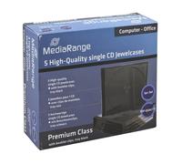 MediaRange CD Leerbox 5pcs Single JewelCase retail