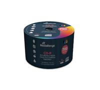 MediaRange 50 x CD-R 700 80 min 52x blanc surface imprimable par jet d'encre spindle