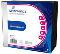 MediaRange CD-R 700 Mo 52x – 10 pièces Slimcase