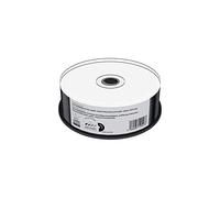 MediaRange CD-R Imprimable, Surface Noire, 52x, 25 pièces en boîte à gâteau