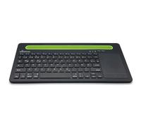MediaRange - Clavier Bluetooth W128273671 - QWERTZ allemand, suisse, noir, vert