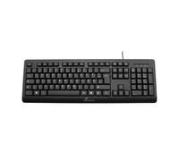 MediaRange Clavier Filaire QWERTZ Noir