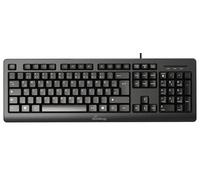 MediaRange Clavier Filaire QWERTZ Noir