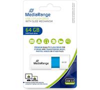 MediaRange Clé USB 64GB USB 2.0 Color Edt. bleu clair