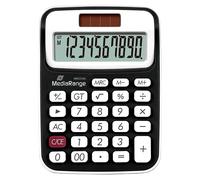 MediaRange Compact calculator with 10-digit LCD display, solar and battery opera