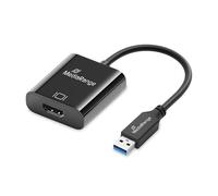 MediaRange Convertisseur audio et vidéo USB-A vers HDMI, 20 cm, noir