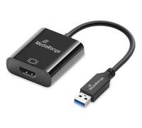 MediaRange Convertisseur audio et vidéo USB-A vers HDMI, 20 cm, noir, W129306764 (convertisseur, 20 cm, noir)