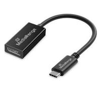 MediaRange Convertisseur audio et vidéo USB Type-C vers Displayport, W129306766 (convertisseur audio et vidéo, 20 cm, noir)