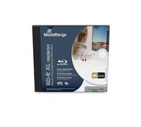 MediaRange Disque BD-R XL 100 Go Imprimable 4 Fois dans Un Coffret à Bijoux