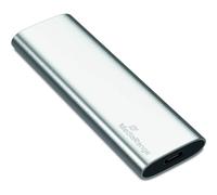 MediaRange SSD externe MR1103 – 960 Go – USB 3.2 Gen 2 (USB‑C) – Argent