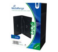 MediaRange DVD Boîte vide 4 DVD Box 5 pièces