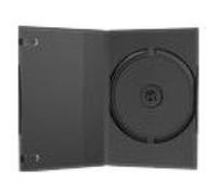 MediaRange DVD Case Single black, Étui de protection